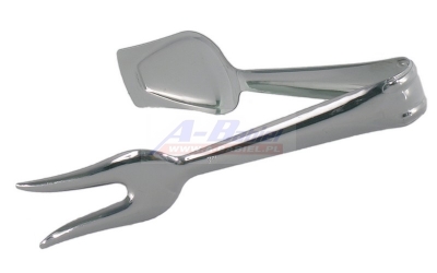 Szczypce kuchenne do pieczeni, stal nierdz. 21cm