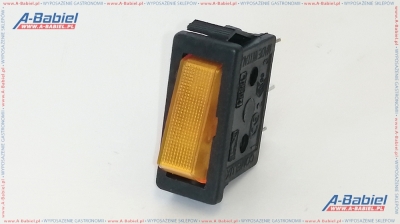 Przełącznik kołyskowy prostokątny pomarańczowy FAGOR