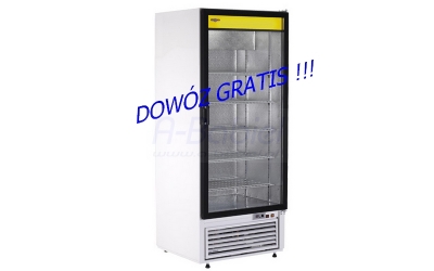Szafa chłodnicza przeszklona 1-drzwiowa 62,5cm, SCh-S 625