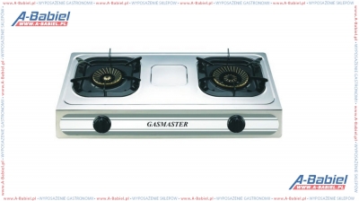 Kuchenka gazowa 2-palnikowa wolnostojąca GASMASTER 2-03SRBP